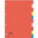Bene 97410 Répertoire DIN A4 blanc Carton recyclé multicolore 10 onglets 97410