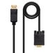 PRENDELUZ DP naar VGA converterkabel, DP/M-VGA/M, 2 m, Nano