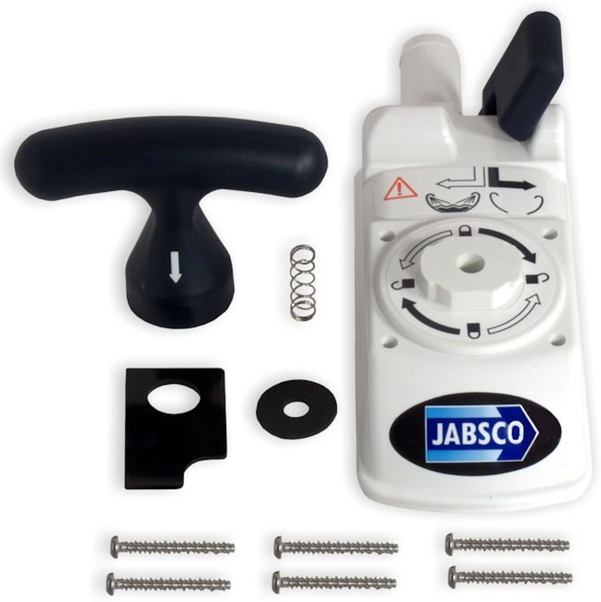 Jabsco 29094-3000 Bovenhuis van Toiletpomp Servicekit C - Bovenhuis van Toiletpomp inclusief pakkingen en bevestigingsmateriaal