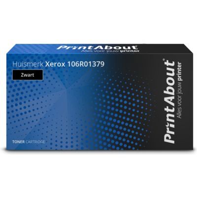 PrintAbout Huismerk Xerox 106R01379 Toner Zwart - Compatibel