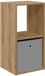 vidaXL Nachtkastje Artisan Eiken 35 x 32 x 68,5 cm Bewerkt hout