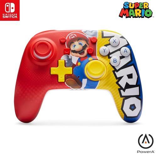 PowerA Nano verbeterde draadloze controller voor Nintendo Switch - Mario-overwinningmini