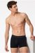 SCHIESSER Heren Short - Zwart - Gestreept - Maat XL