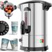 KESSER® Chaudière à vin chaud 10L en acier inoxydable Avec 10x gobelets
