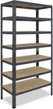 Shelfplaza HOME metalen stellingkast - 230x120x45 cm - antraciet - 7 planken