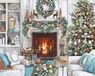 Luca-S Borduurpakket CHRISTMAS INTERIOR - Kerst Interieur