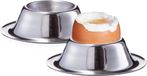 Zeller Eierdopjes - 2x - RVS - 5 cm