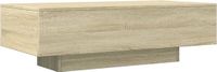 vidaXL Salontafel 100x49,5x31 cm bewerkt hout sonoma eikenkleurig
