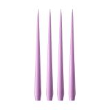 ester & erik Bougie ester & erik Lot de 4 laquée Crocus delight 07, 32 cm