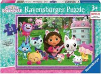 Ravensburger Puzzle dla dzieci 35 Koci Domek Gabi