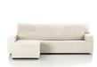 Martina Home Indiana hoes chaise longue, 50% polyester, 45% katoen, 5% elastaan, jacquard, ecru