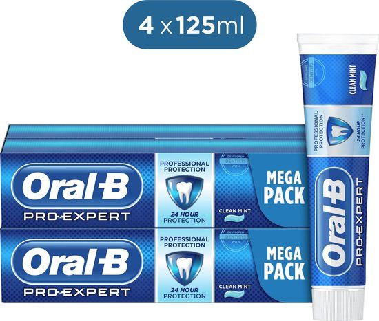 Oral-B Pro-Expert Professionele Bescherming Tandpasta - 4 x 125ml