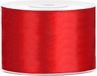 Partydeco Cadeaulint - rood - 5 cm x 25 meter - satijn - sierlint - inpakken - decoratie