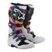 Alpinestars Bottes Tech 7 Noir Gris Clair Orange Fl Magenta