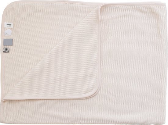 Snoozebaby Organische Wiegdeken Peach Blush - 75x100 cm