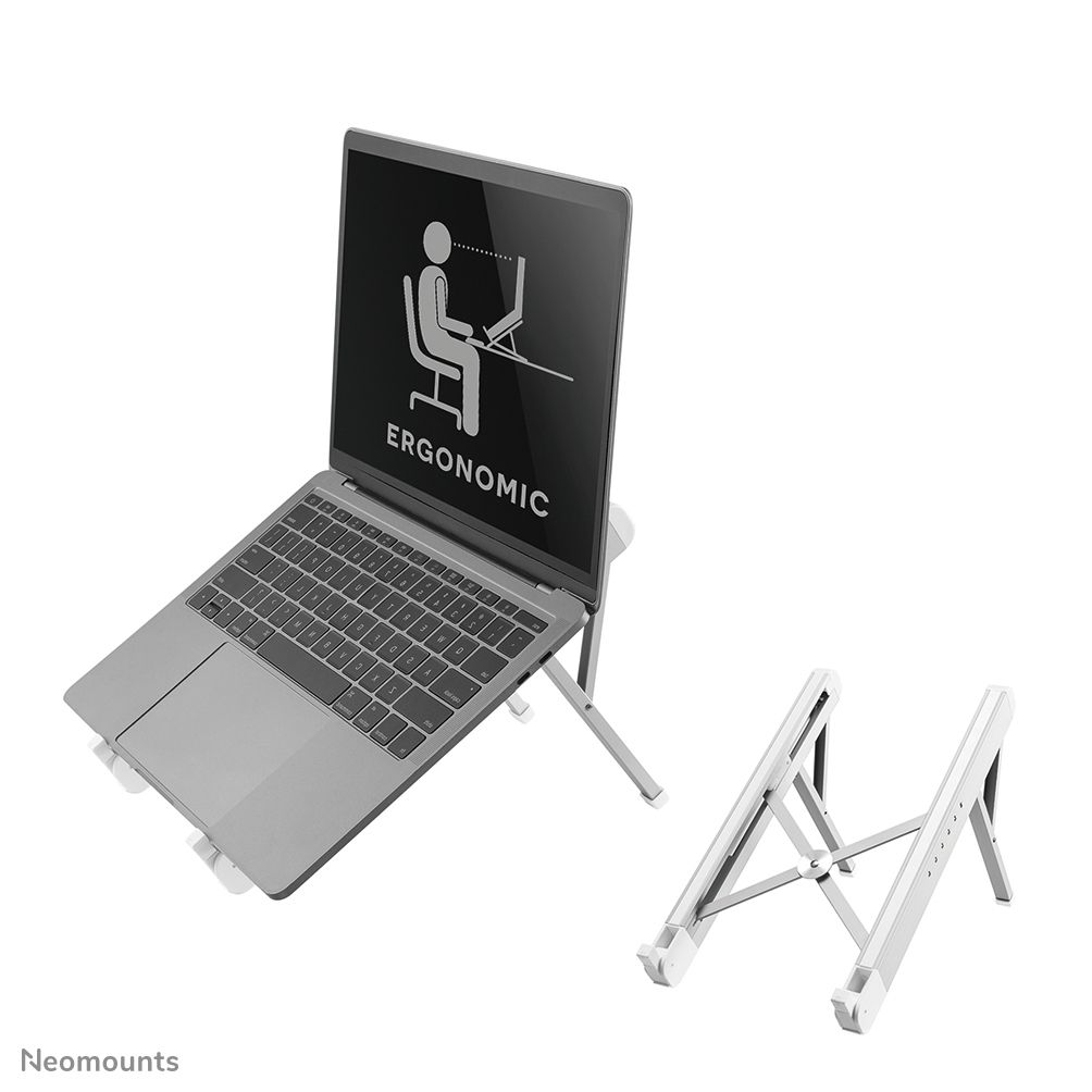 Neomounts NSLS010 Laptop Stand - Silver - Adjustable