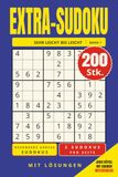 Extra-Sudoku: Sudoku Buch für Erwachsene und Senioren mit 200 leichten Rätseln – nur 2 große Sudokus pro Seite, mit Notizspalte und Lösungen