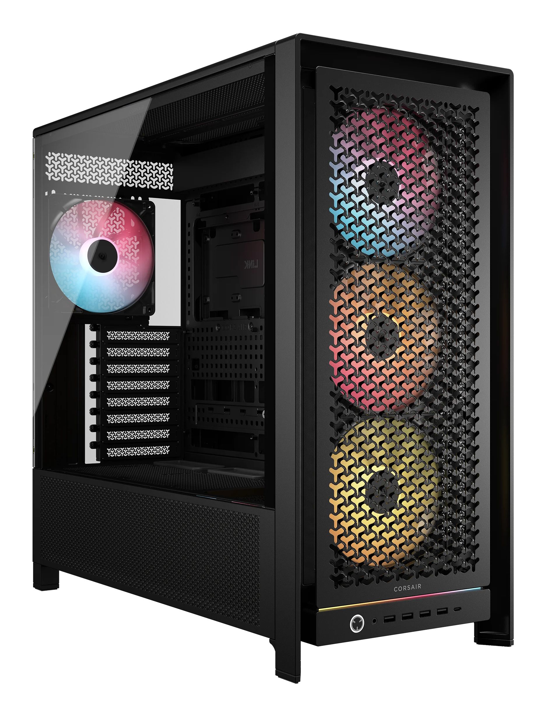 CORSAIR FRAME 5000D RS ARGB Midi Tower Zwart PC Case