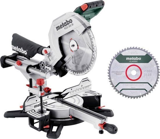 Metabo KGS 305 M Afkortzaag - 1600W - 305mm - Incl. Extra Zaagblad