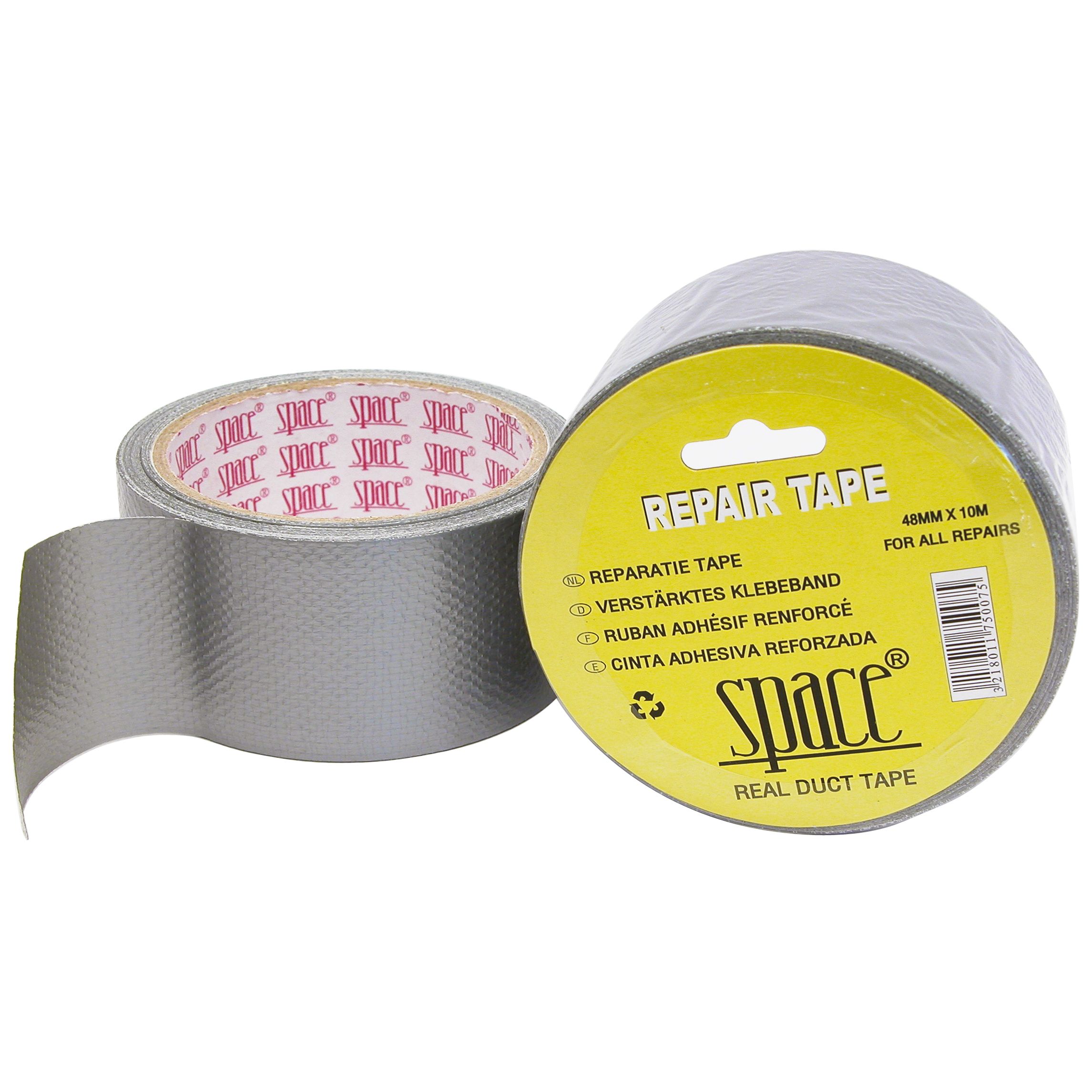 HOFFTECH Reparatietape 10M x 50MM Grijs