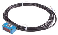 RS PRO Kubische optische sensor, achtergrondonderdrukking, bereik 5 mm → 250 mm, PNP-uitgang, aansluitkabel