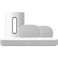 Sonos Beam (Gen 2) White + Era 300 White + Sub Mini White