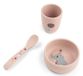 Done by Deer Stick&Stay Eerste Maaltijd Set - Rose