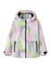 NAME IT Functionele jas 'NKNSLOPE10' mintgroen / lichtgroen / rosa / wit