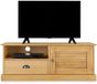 IDIMEX meuble bas VENETA 105 cm bois massif naturel