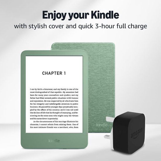 Amazon Kindle (16 GB) - Matcha Green - E-reader - 6