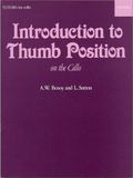 A.w. benoy & l. sutton : introduction to thumb position on the cello - violoncelle