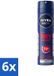 NIVEA MEN Deodorant Spray Dry Impact 6 x 150 ml
