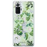 ERT GROUP mobiel telefoonhoesje voor Xiaomi REDMI NOTE 10 PRO origineel en officieel erkend Babaco patroon Flowers 038