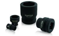 TOPTUL KABA1623 Douille à choc 1/2 pouce 23 mm 6 pans