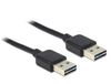 DeLOCK 85556 USB-kabel - 2 m - Zwart