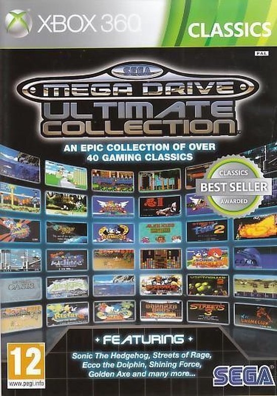 Sega Sega Mega Drive Ultimate Collection Xbox 360