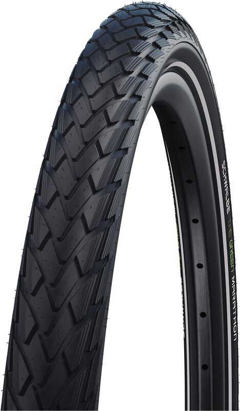 SCHWALBE Marathon Performance Clincher Tyre 26x2.00" GreenGuard TwinSkin Reflex Addix Eco - Black