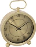 Atmosphera Tafelklok Dorado - Goudkleurig - 15 cm