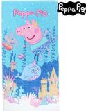 Cerdá Strandhanddoek Peppa Pig Katoen Blauw