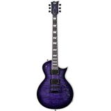 ESP LTD Deluxe EC-1000QM See Thru Purple Sunburst