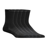 CRAFT ACTIVE HIGH SOCK 5-PACK Unisex Sportsokken - Zwart