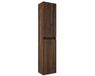 Saniclass Chaci Armoire haute - 140x35x27cm - 2 portes - noyer