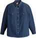 Levi's Plus Ultimate Western T3 Shirt Met Lange Mouwen Blauw