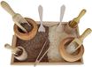 Bol Set accessoires de cuisine en bois - 12 pièces - polyvalent et durable - cuisine