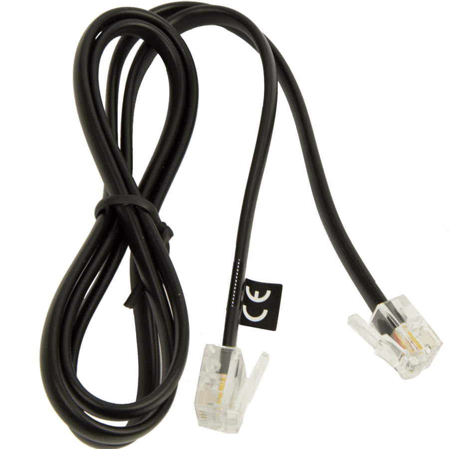 Jabra 8800-00-101 Telefoonkabels Zwart