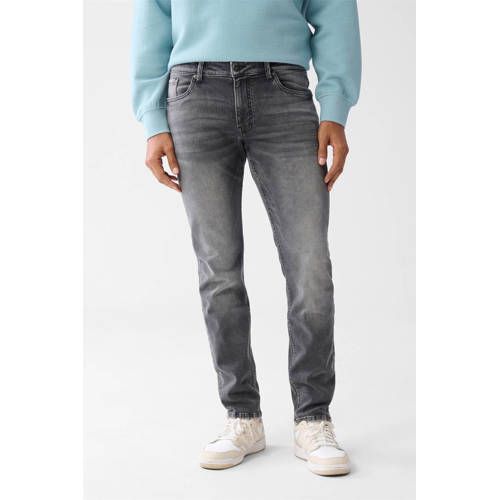 Shoeby slim fit jeans L32 grijs