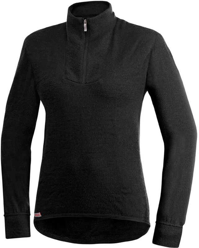 Woolpower ZIP TURTLENECK 200 Gm 2 BLACK