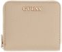 GUESS Jessa SLG Zip Around Wallet Taupe beige