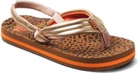 Reef Little Ahiwild Meisjes Slippers - Bruin/Goud - Maat 21
