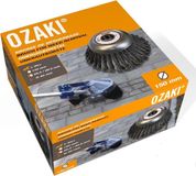 Ozaki Onkruidborstel (150 mm, H 65 mm, boring 20/25,4 mm)